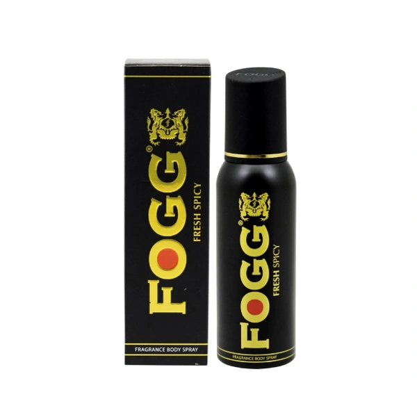 Fogg Fresh Deodorant Spicy Black Series For Men, 120ml